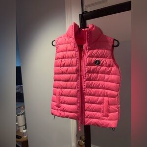 Pink American Eagle Puffy Vest